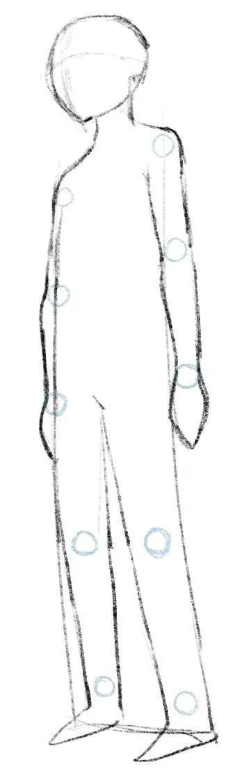 妙笔成画教育:动漫立体人物怎么画?教你从肩膀角度绘制人物的诀窍!