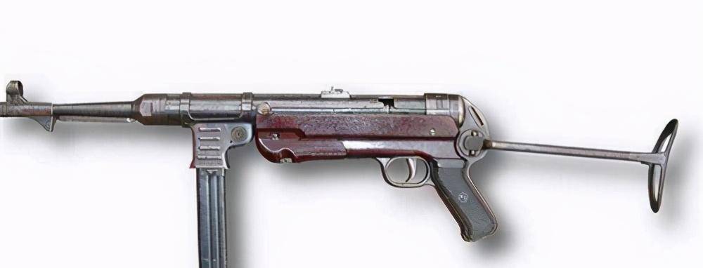 mp40,又被称之为"施迈瑟冲锋枪",作为纳粹德军的主战武器,因为方便