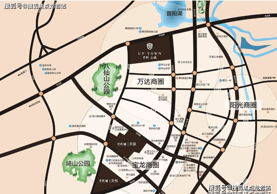 距機場,高速出口,動車站等交通樞紐2km,晉江政務區,金融中心,泉州市區