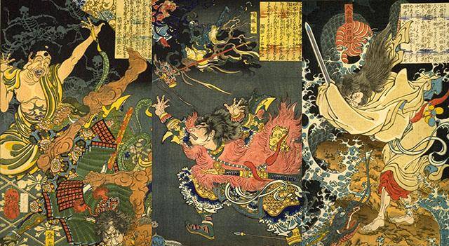 思想,文化,地位,江户时代武者绘,为何会从浮世绘中突出重围?