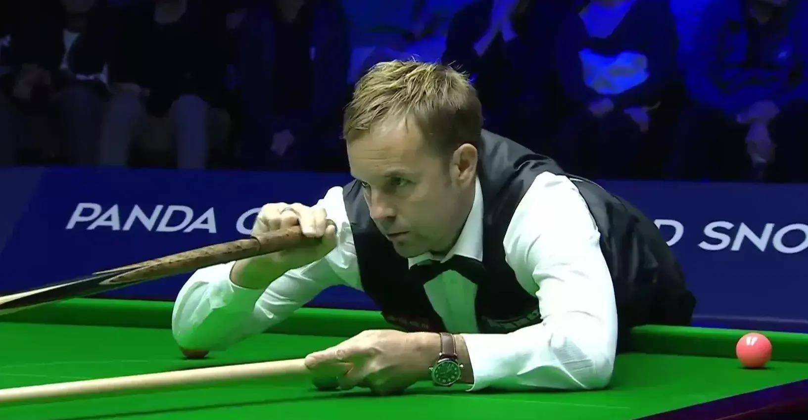 完胜汤姆福德晋级球员锦标赛的八强_双方_得分_单杆