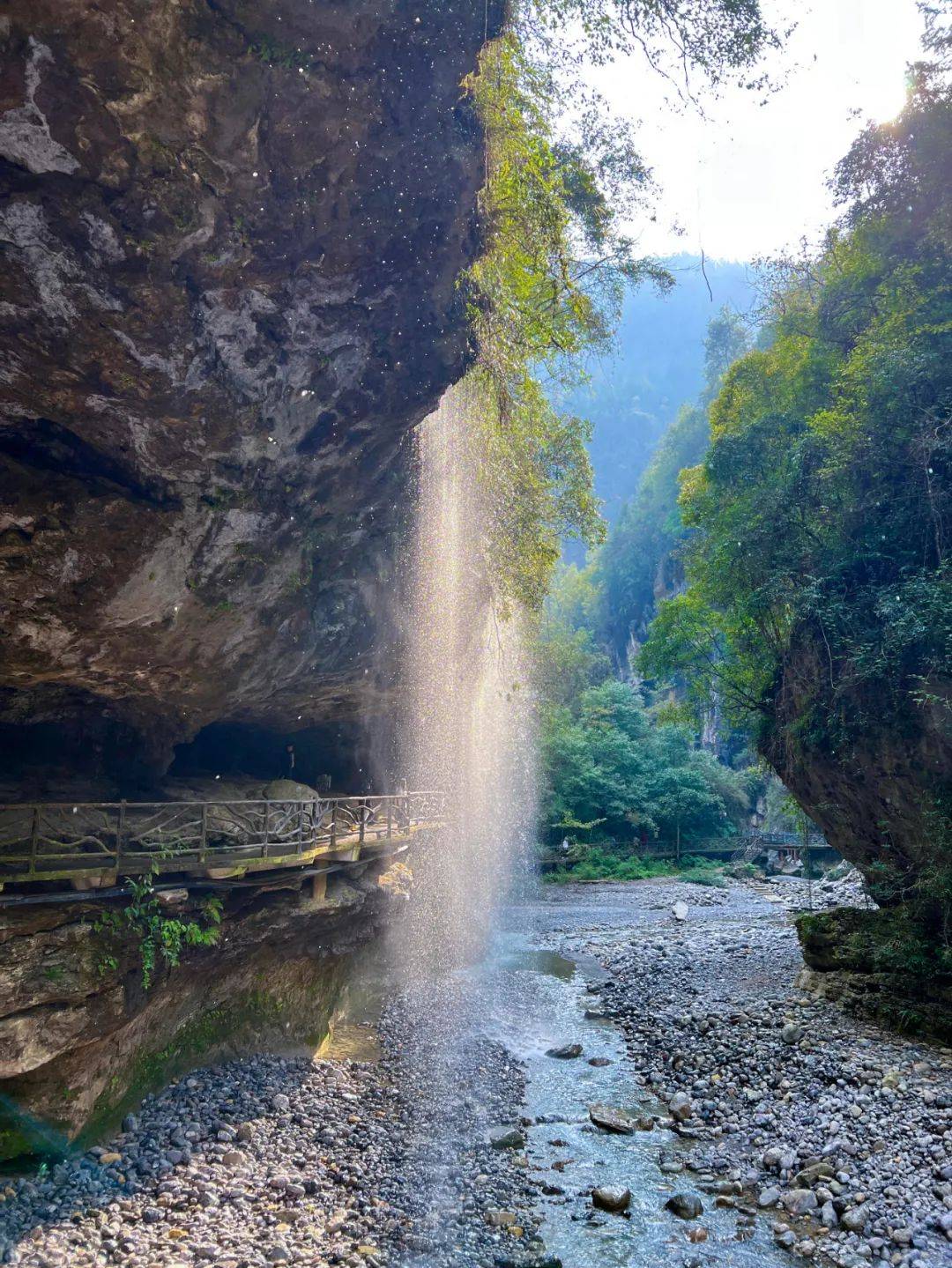 四川巴山大峡谷风景区图片