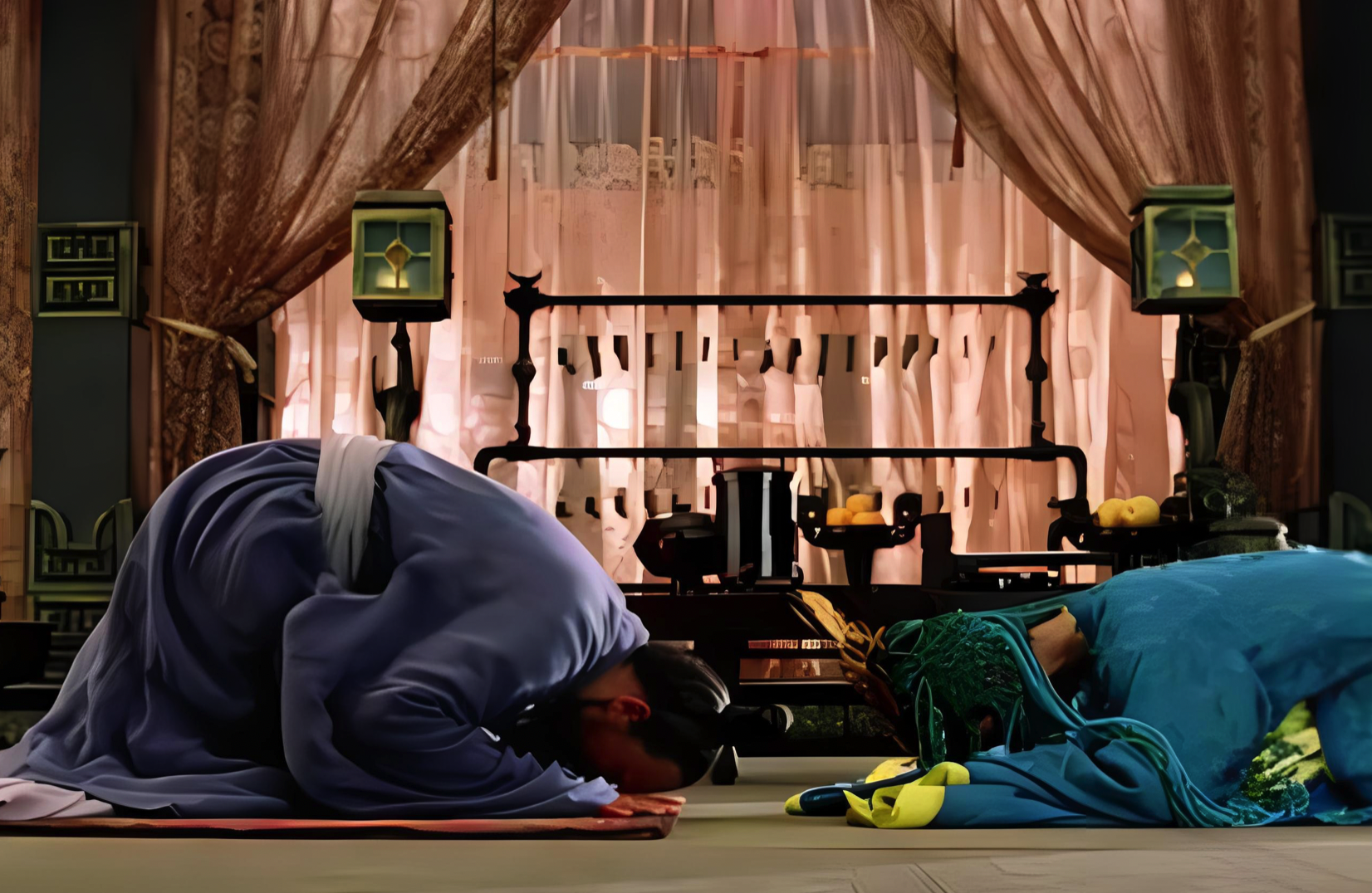 可是到了元朝,带屈辱,卑贱性质的跪拜礼就开始流行了.