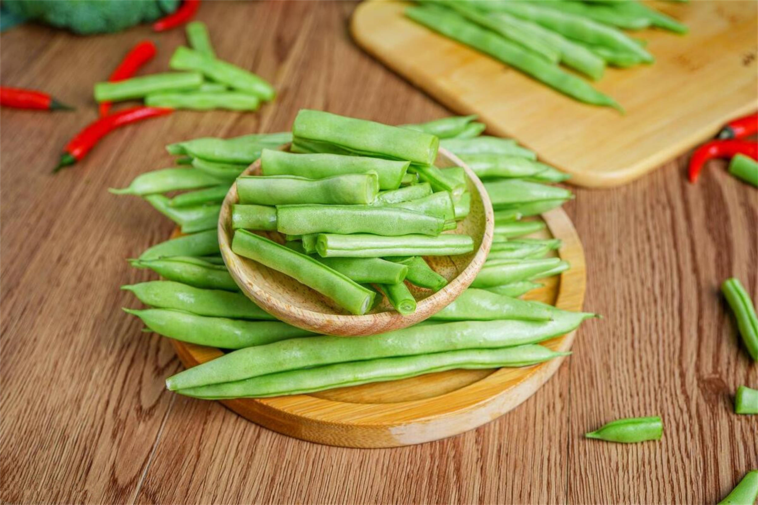 推荐菜谱  四季豆炒肉末