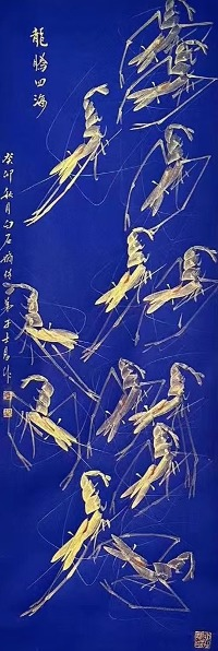 国家一级画家,齐白石嫡传弟子——虾王张士昌_湖北省_作品_拍卖