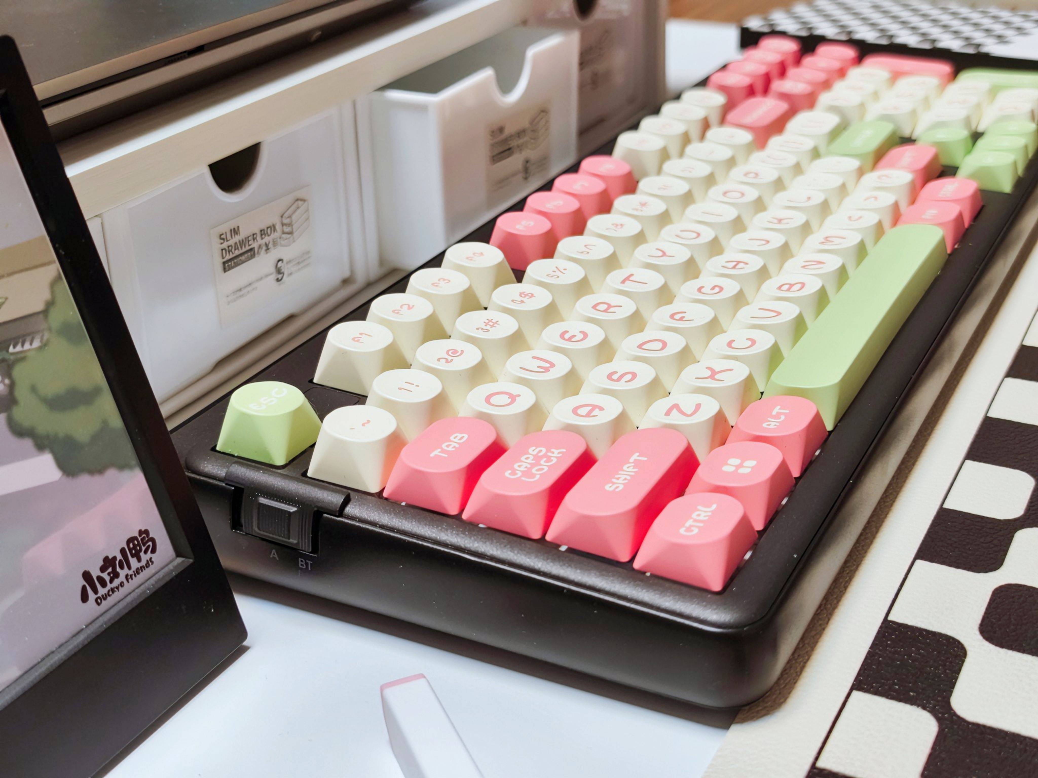 成功挖到了美丽“心情”键帽,我就不信还有哪个小仙女能无动于衷!