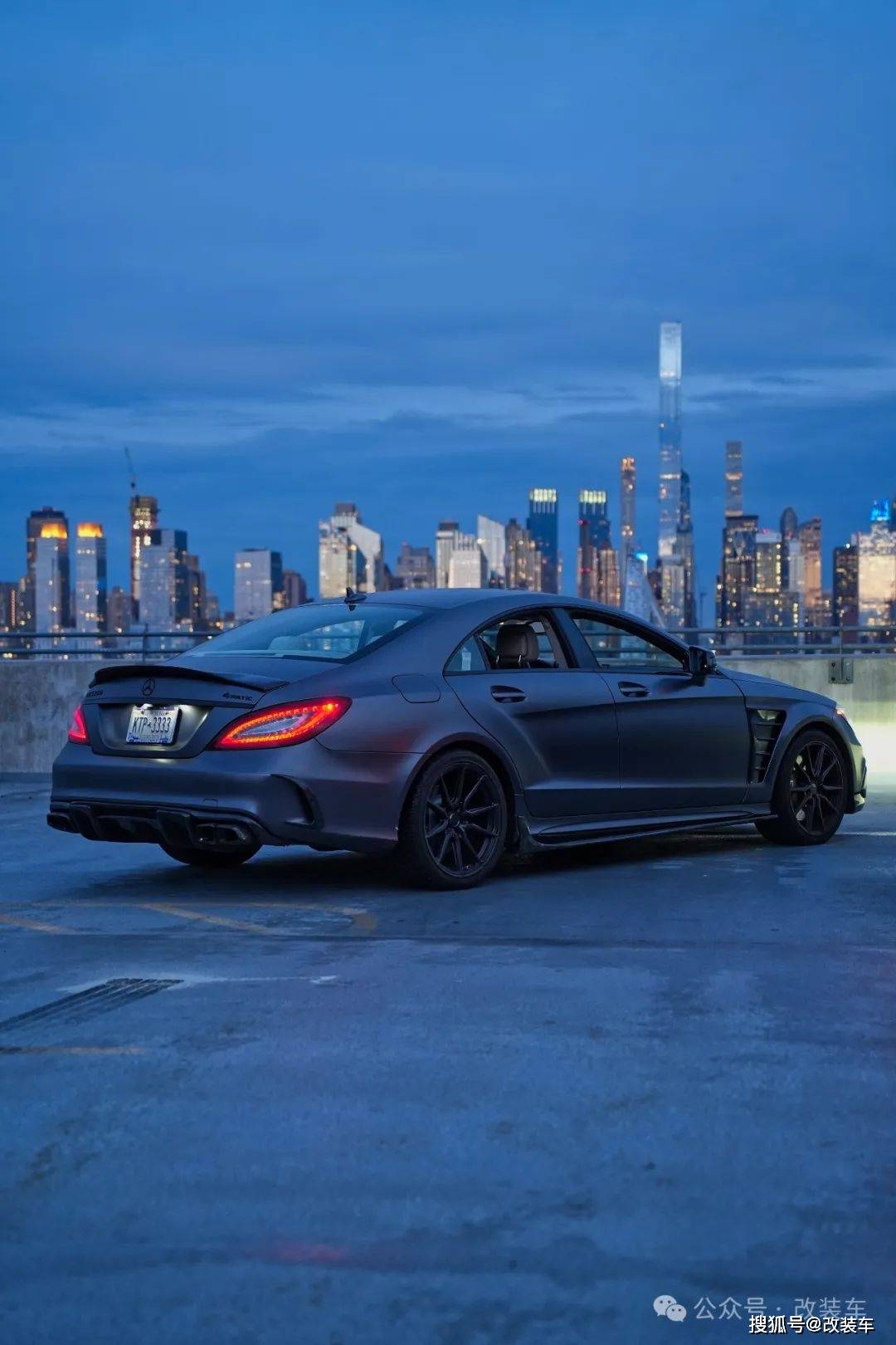 从绅士变成暴徒的奔驰cls 550,这才是年轻人该有的样子_搜狐汽车_搜狐