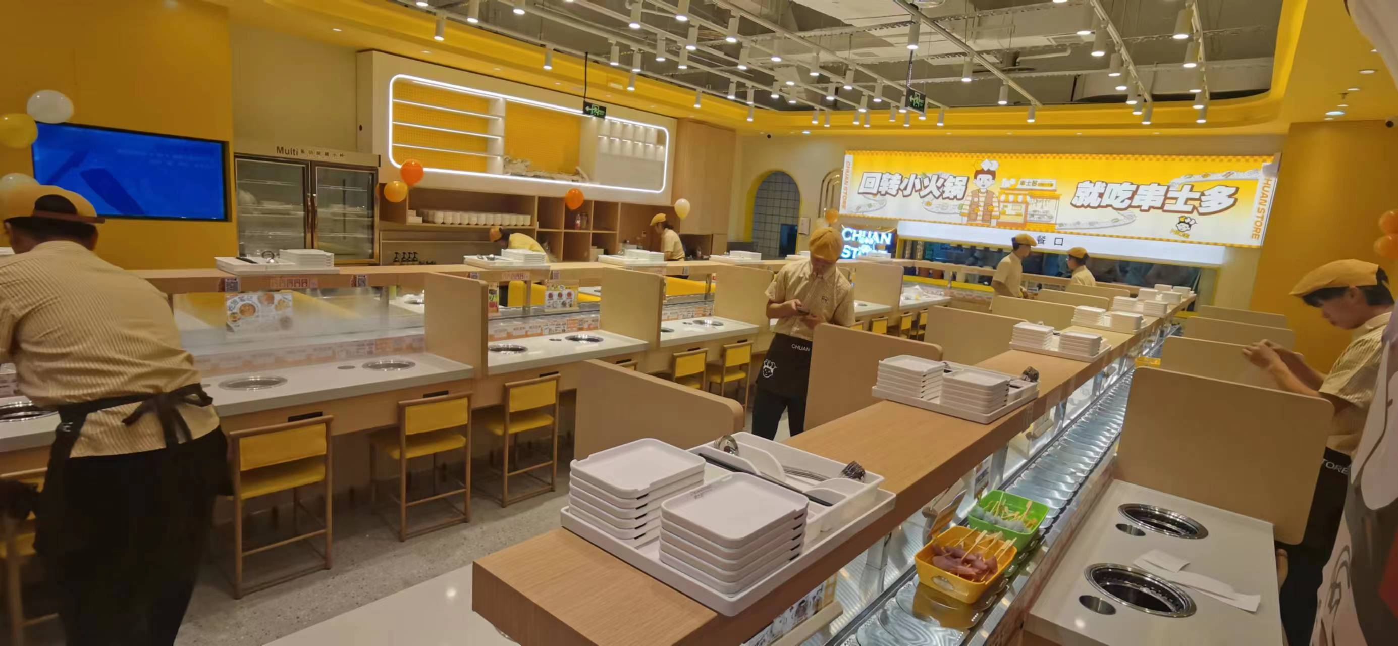 旋转小火锅店开业之前,前厅应做好的准备工作