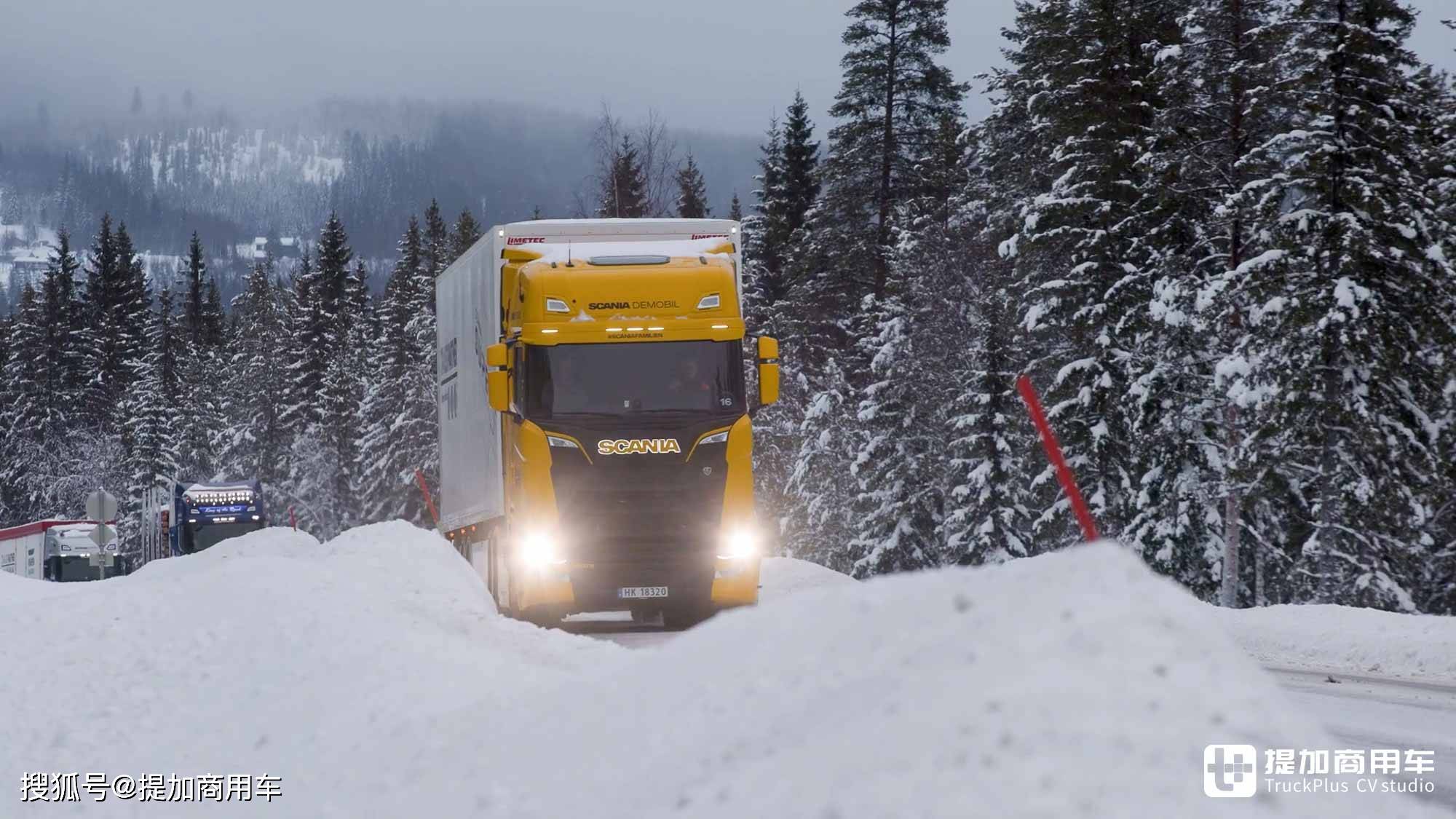 770匹马力v8车型抢眼,带你逛斯堪尼亚卡车2024冬季体验日