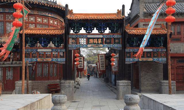 5公顷,由多条古街组成,被誉为天下第一村_周村_董永_游客