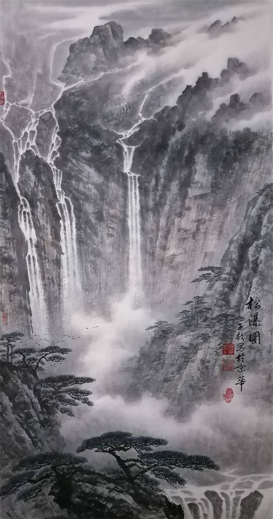 雄奇险幻忆丹青——读画家王健的写意山水_北京_作品_宝翠堂