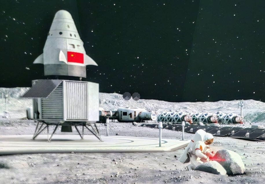 中国登月球背面图片