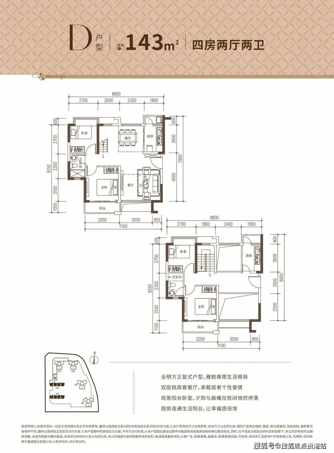 新霖荟璟花园-龙岗新霖荟璟花园占地面积约2万㎡,建面约7.27万㎡4.