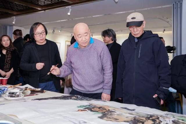 2024年荣宝斋甲辰新春书画家笔会成功举办_文化_艺术_活动