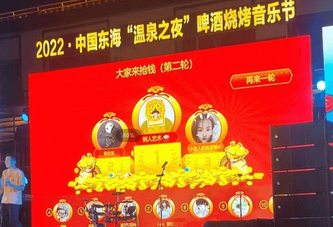 一方面这种抽奖方式满足年轻人需求,大屏幕3d滚动头像抽奖方式比传统