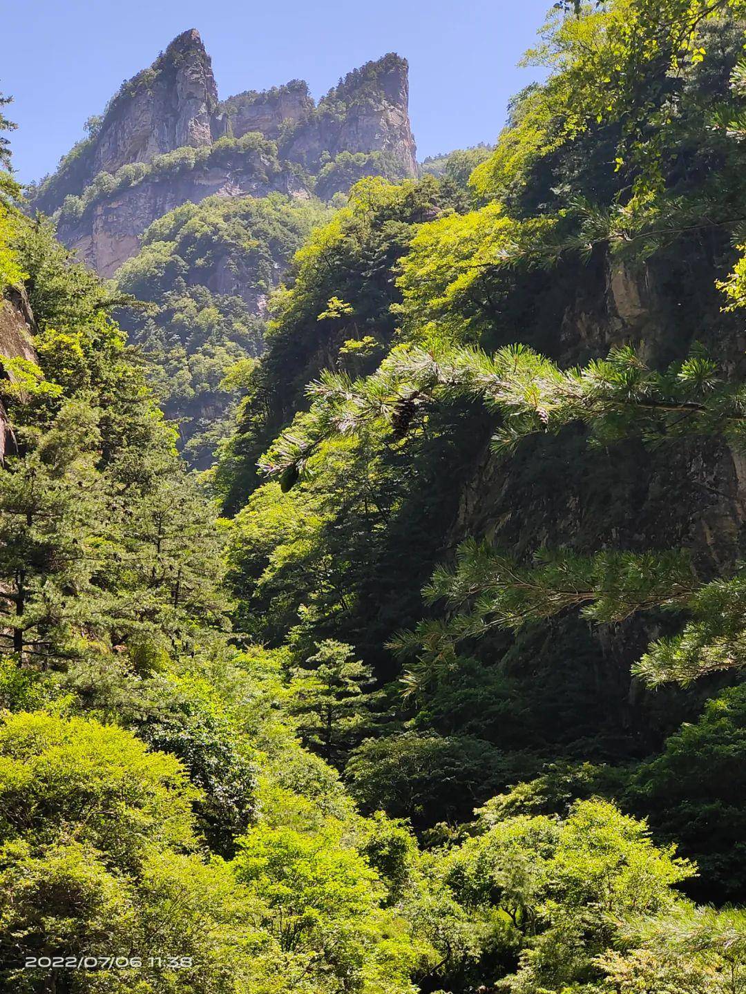 青峰峡国家森林公园图片