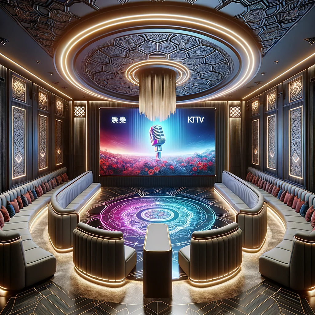 揭秘ktv空间美学巨嗨点歌系统助力下的装修艺术与造型设计