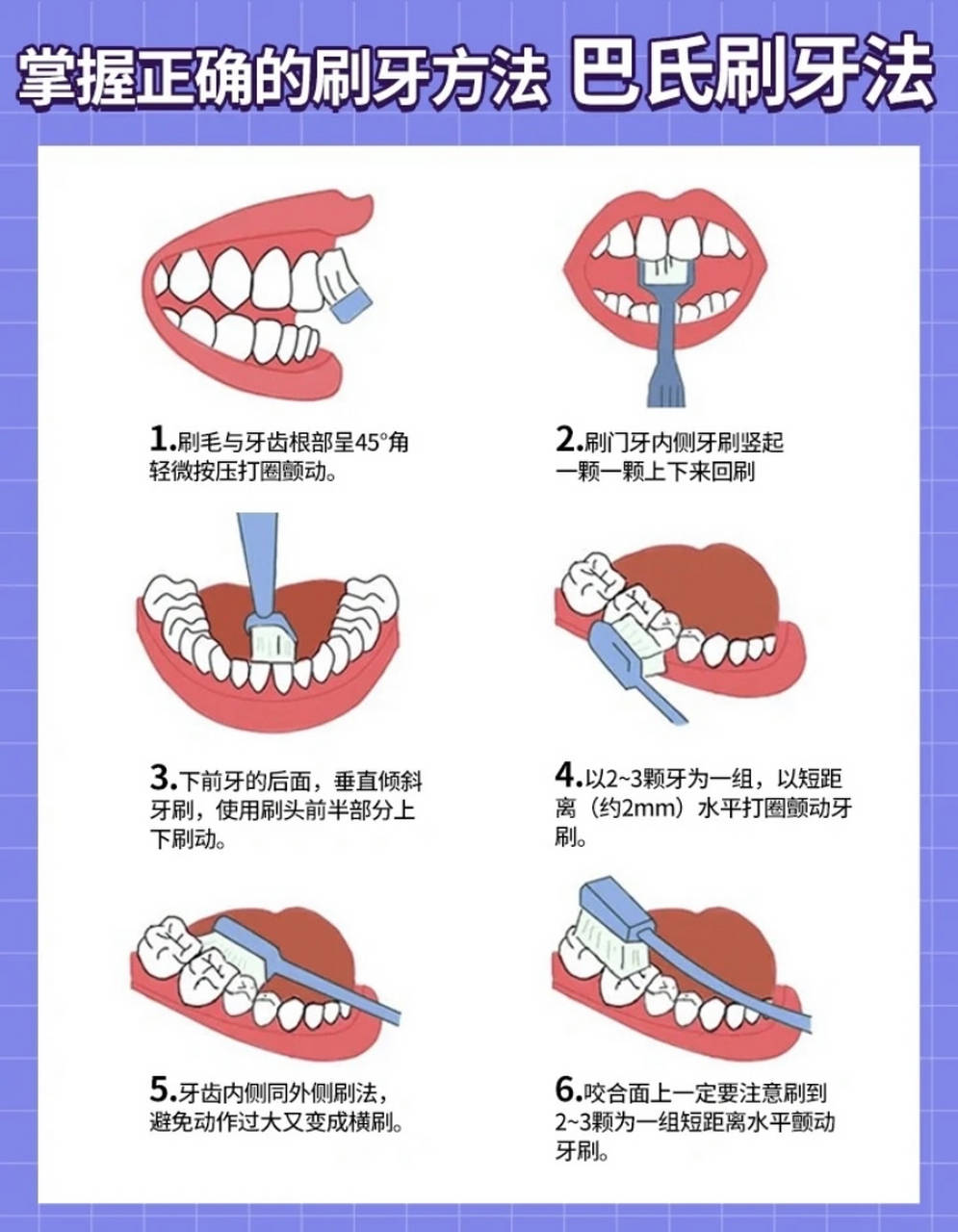 每次刷牙至少需要3分钟