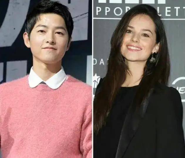 宋仲基被爆料,他出席电影发布会时,眼中只有妻子凯蒂_卢基_中心_同事