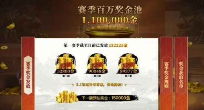 100万奖金池 小姐姐陪玩,3月1日这个赛季服有点诚意?_江湖_游戏_玩家