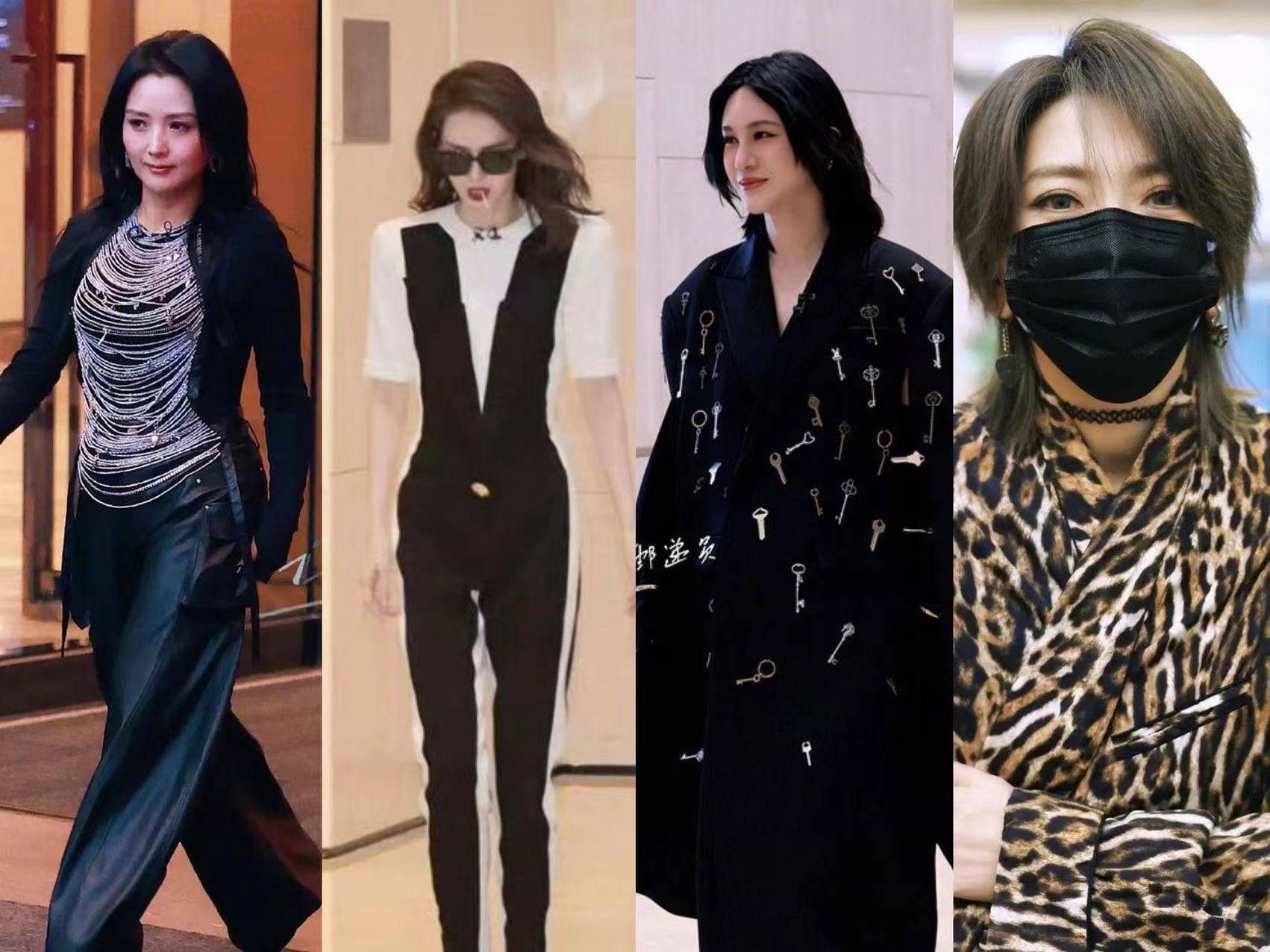 郭碧婷,陈丽君,蔡文静和陈明昊等亮相,陈丽君和郭碧婷有点让人意外,想