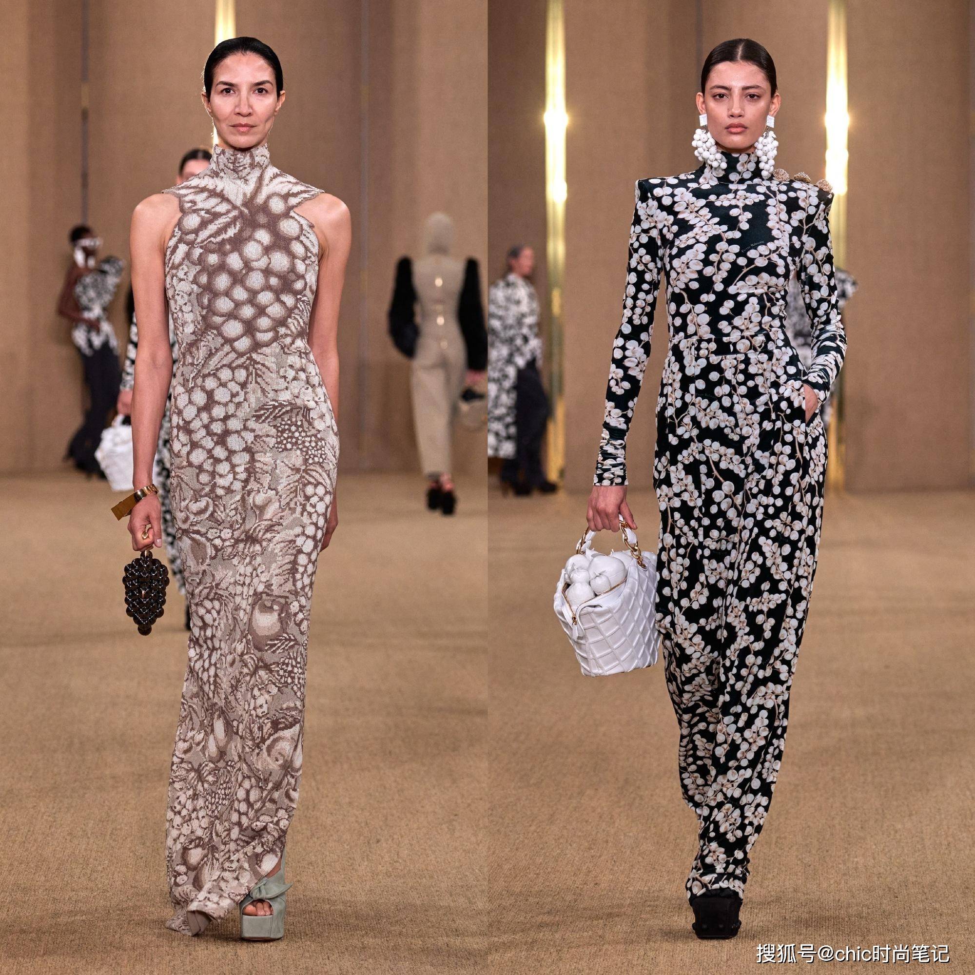 原创2024巴黎时装周上的秋冬成衣设计质感高级更具实穿性