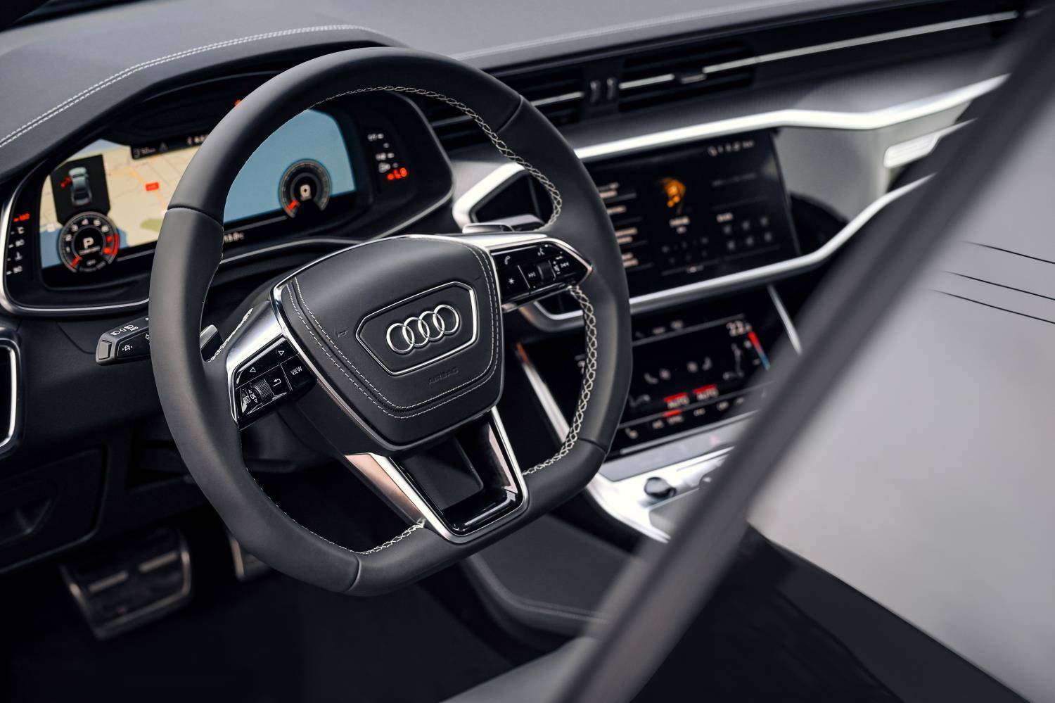 优雅的性能豪华旗舰 试驾新上汽奥迪a7l_搜狐汽车_搜狐网