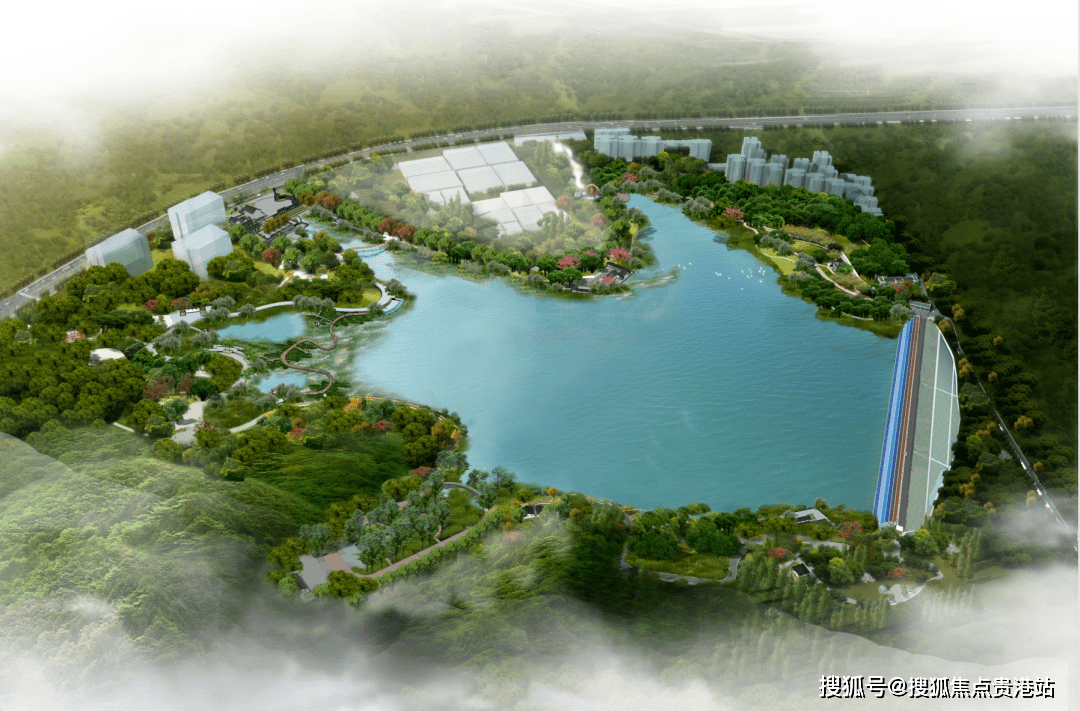 民悦公园规划效果图除了已有的丰富配套外,随着梅林关片区的升级