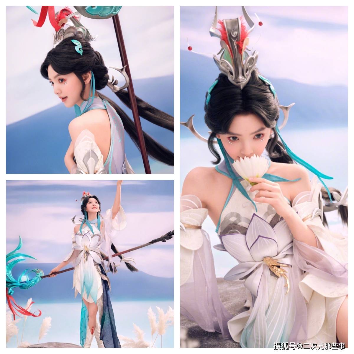 原创全明星阵容cos王者荣耀章若楠杨超越等五位女星同场比美