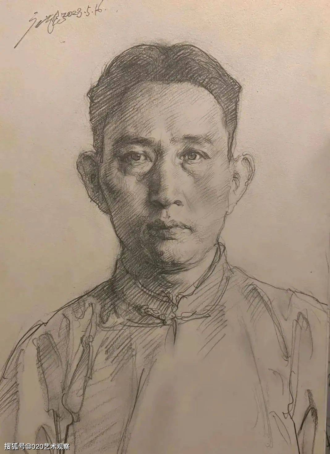 庞茂琨:素描和速写是最朴素接近自然的方式_绘画_艺术_重庆