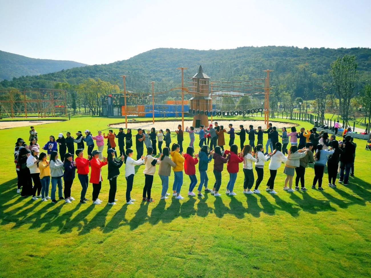 老板我也想要这样的团建活动