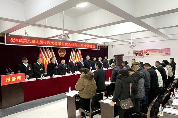 丰都县龙河镇第八届人民代表大会第五次会议胜利召开