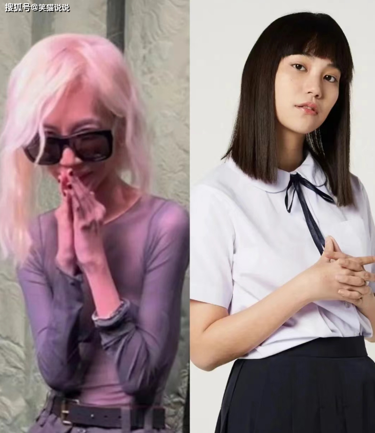 《禁忌女孩》娜诺扮演者近态曝光:暴瘦成纸片人,头大身小很突兀