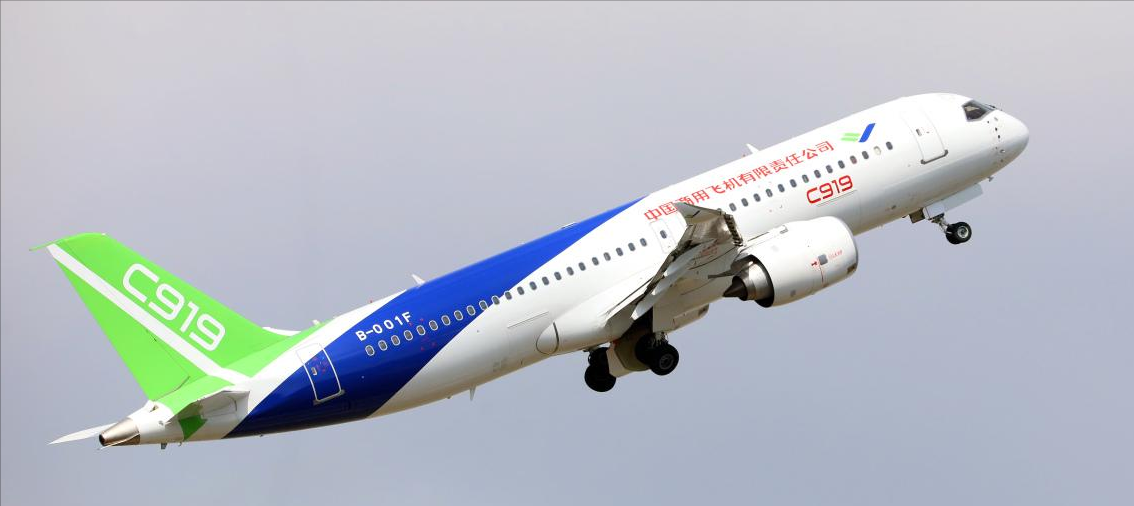 c919惊艳新加坡!美不给中国"适航证"也不怕!或能迎来国际订单_市场准