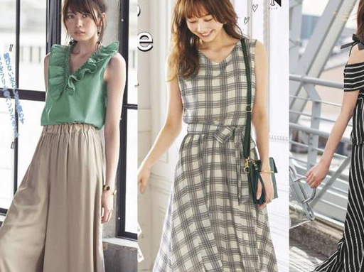 原创精致简约的日系风穿搭示范温婉优雅的气质演绎夏日柔美风情