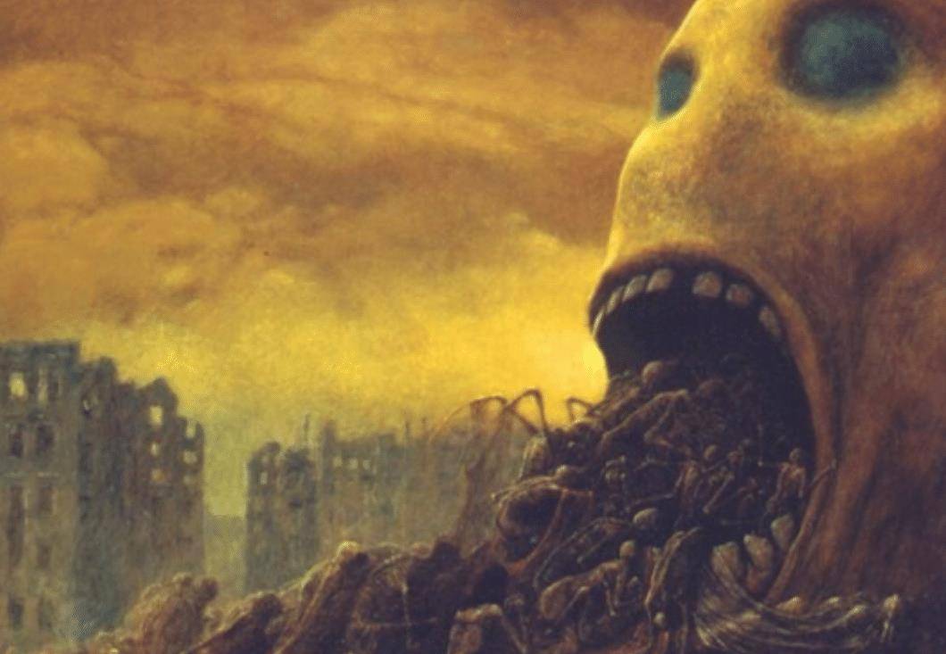 原创他心脏骤停十分钟醒后凭记忆画出地狱场景网友越看越吓人