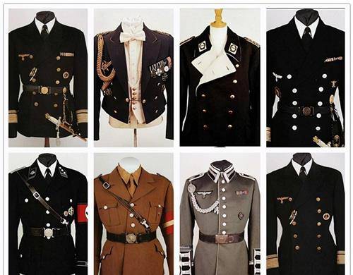 原创二战德军的军服是谁设计的帅气的军服外表下是血迹斑斑的罪恶