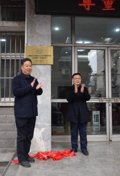 张伯根在致辞中指出,设立委员会旨在积极主动为卫生健康领域社会组织