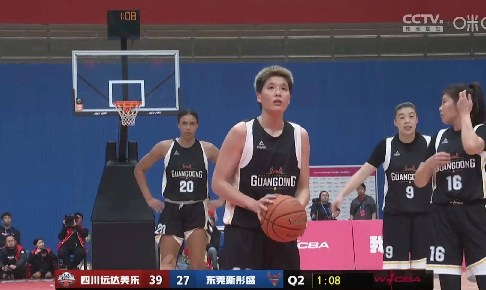 原创wcba广东四川强强对话杨舒予毕业广东断电李梦韩旭统治内外线