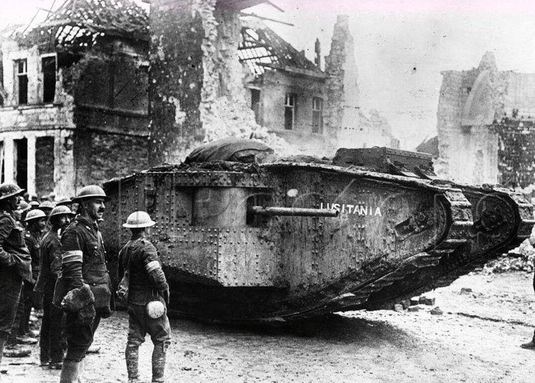 原创坦克也分雌雄专家一战时英军坦克有雌雄之分网友是真的吗