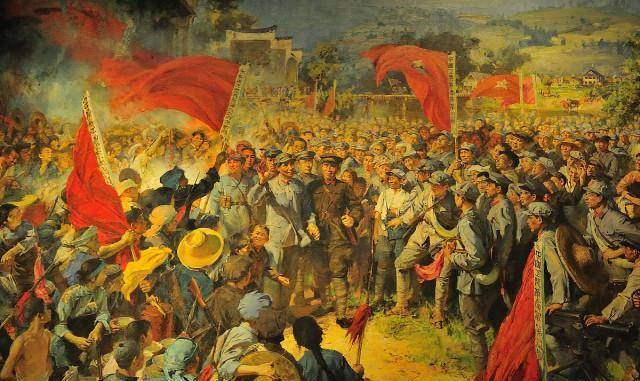 1930年5月,红三军奉命向萍,攸两县边境进发.