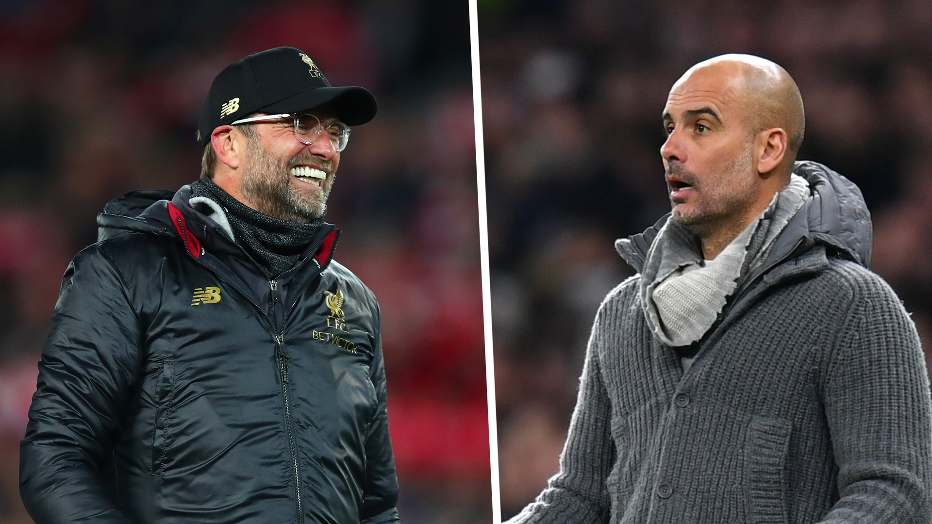 英超领头羊之争 利物浦vs曼城 名帅之间的对决 简直是"火星撞地球"