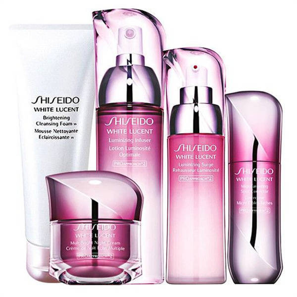 【4】资生堂新透白护肤套装效果指数:99这款美白液主要含有草本美白