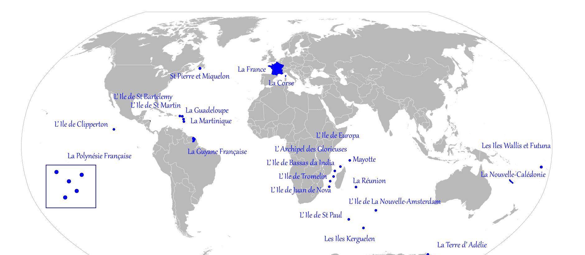 二战结束后,由于法国实力下降,再加上自由民族思想的传播,全球各地