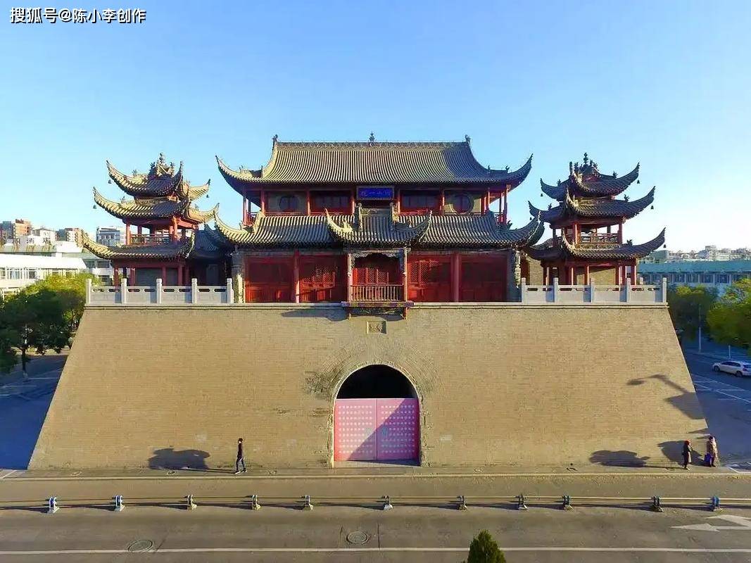 原创穿越六百多年风雨银川玉皇阁宁夏仅存的木结构高层楼阁