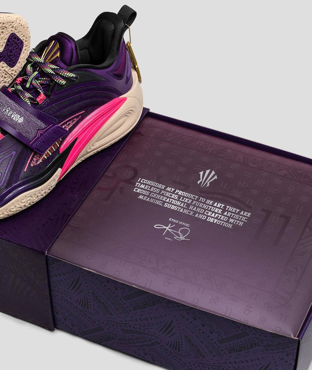 凯里·欧文与anta合作的首款签名鞋kai 1新鲜出炉