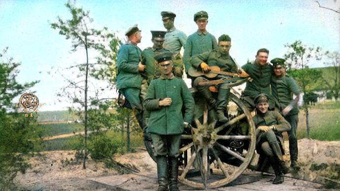 德法互殴,法国炮台一段标语让德军咬牙切齿,换你你也会恨之入骨_德国