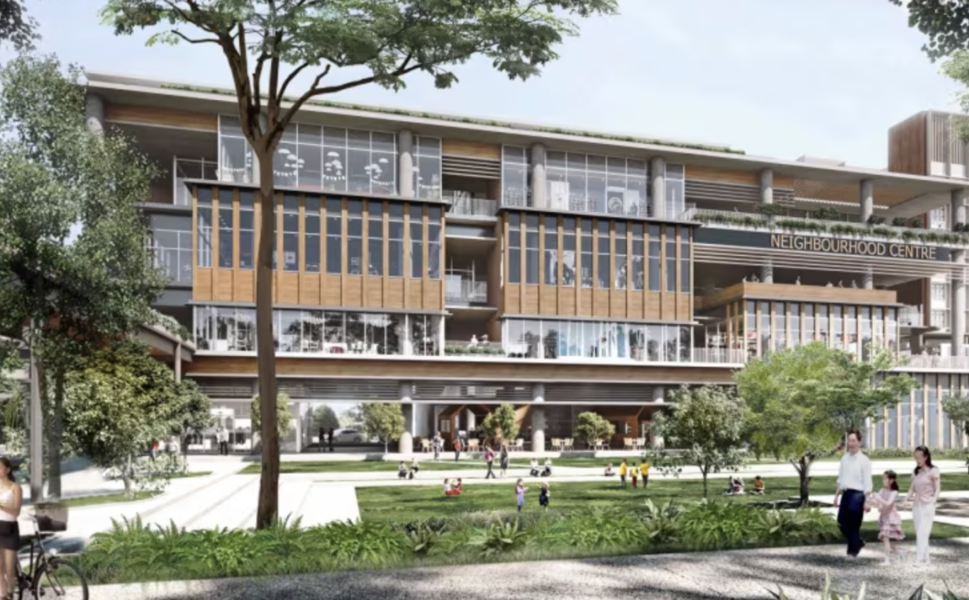 登加首个新邻里中心即将完工将开设超市美食广场等首批商店