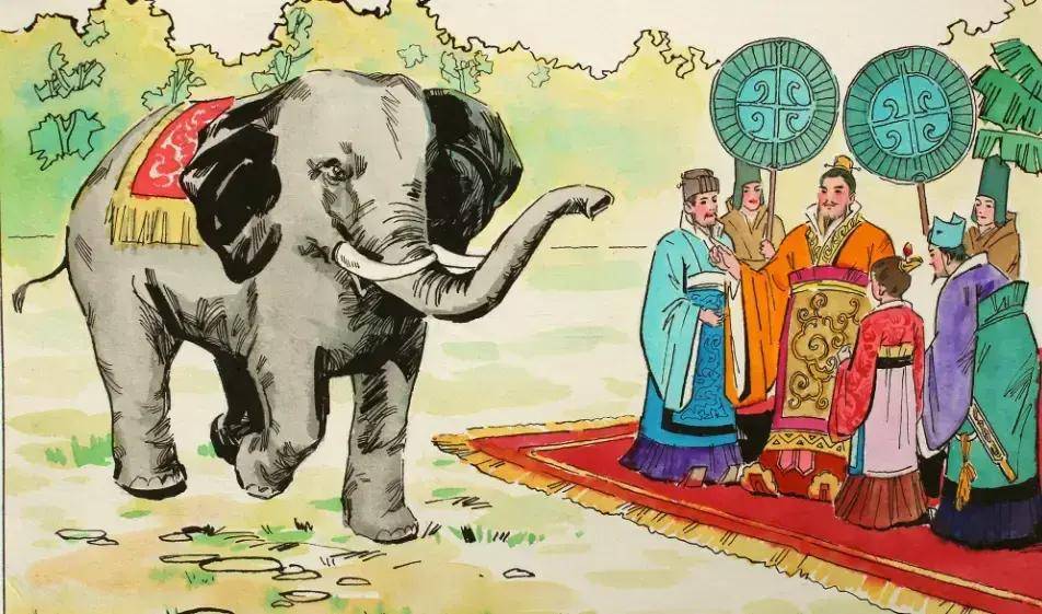 大象生活在热带和亚热带地区,当时的中国,只有南部边境才有大象.