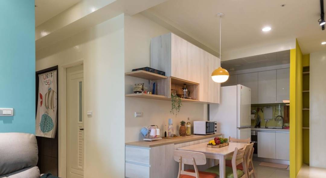 原创小户型公寓装修案例丨小空间多人口注重收纳的北欧风居家